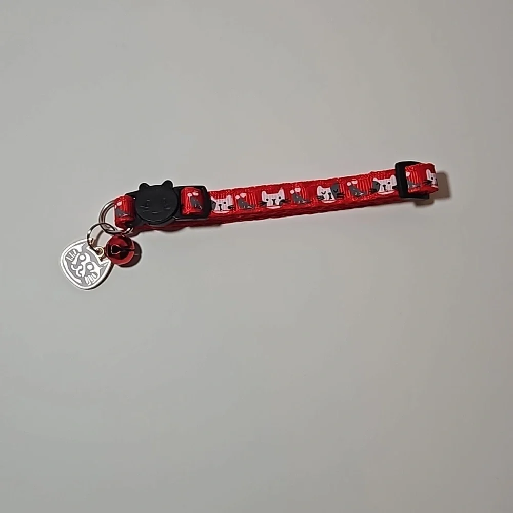 Raccolta Plastica Reflective Nylon Cat Dog Collar